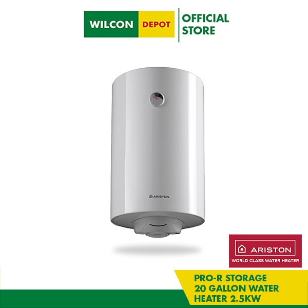 ARISTON ProR Storage Water Heater 20 Gallon 2.5Kw by Wilcon Depot