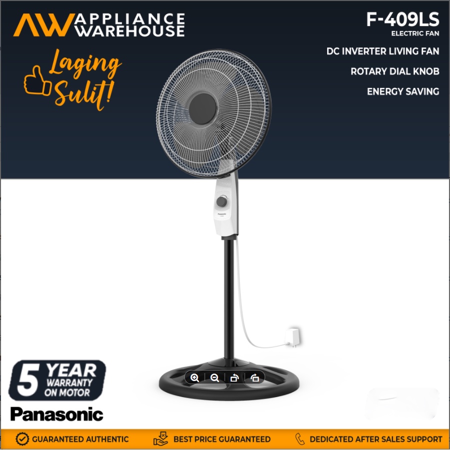 Panasonic F409LS DC Inverter Living Stand Electric Fan Shopee