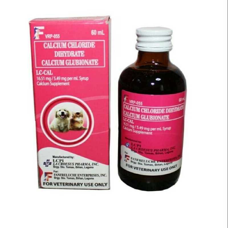 Lc cal liquid calcium supplement Calcium chloride dihydrate calcium glubionate Shopee Philippines