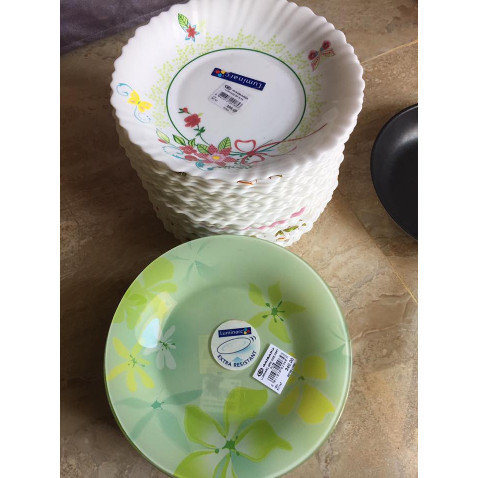 Luminarc Plates Glass Extra Resistant ubicaciondepersonas.cdmx.gob.mx