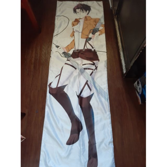 Levi Ackerman Full Body Pillow Dakimakura Attack On Titan Shingeki No