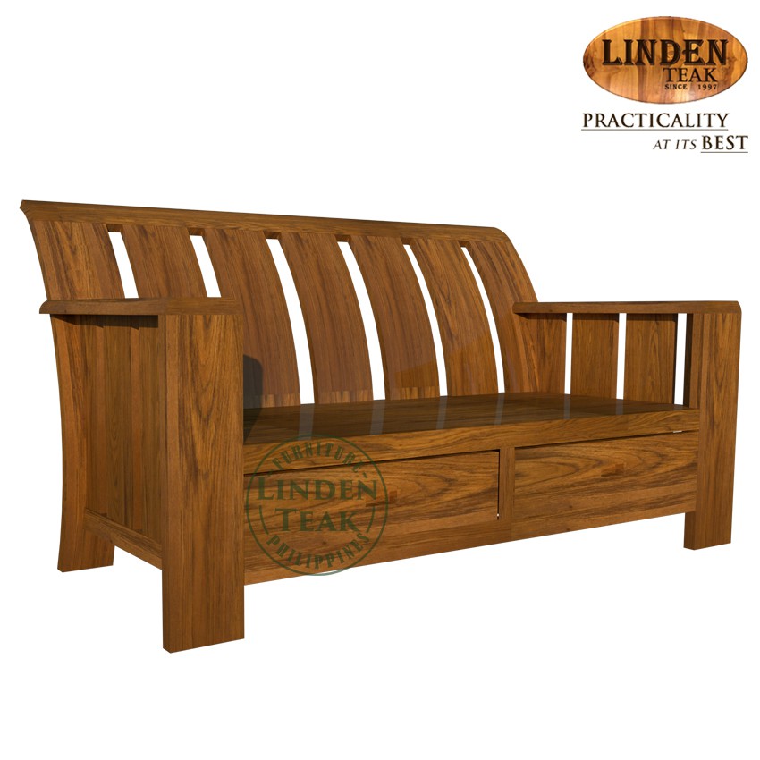 2 Seater Wooden Sofa Philippines