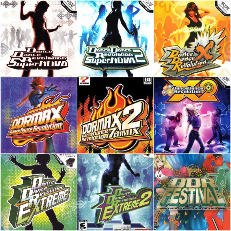 PS2 Dance Dance Revolution Playstation 2 PS2 Games Dancing Games Shopee Philippines