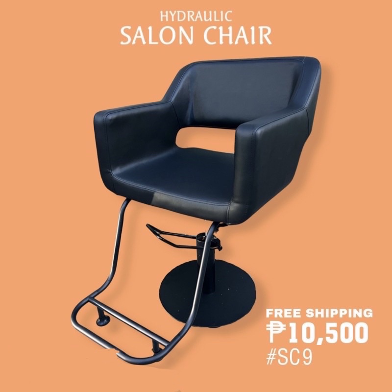 SC9 Black Hydraulic Salon Chair by Gupit Barbero Shopee Philippines