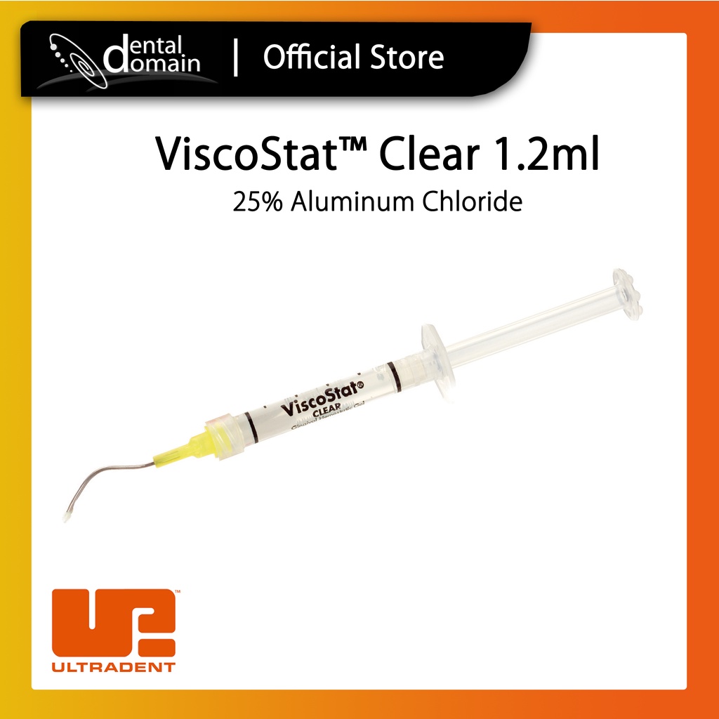 Ultradent Viscostat Clear 25 Aluminum Chloride Hemostatic Agent 