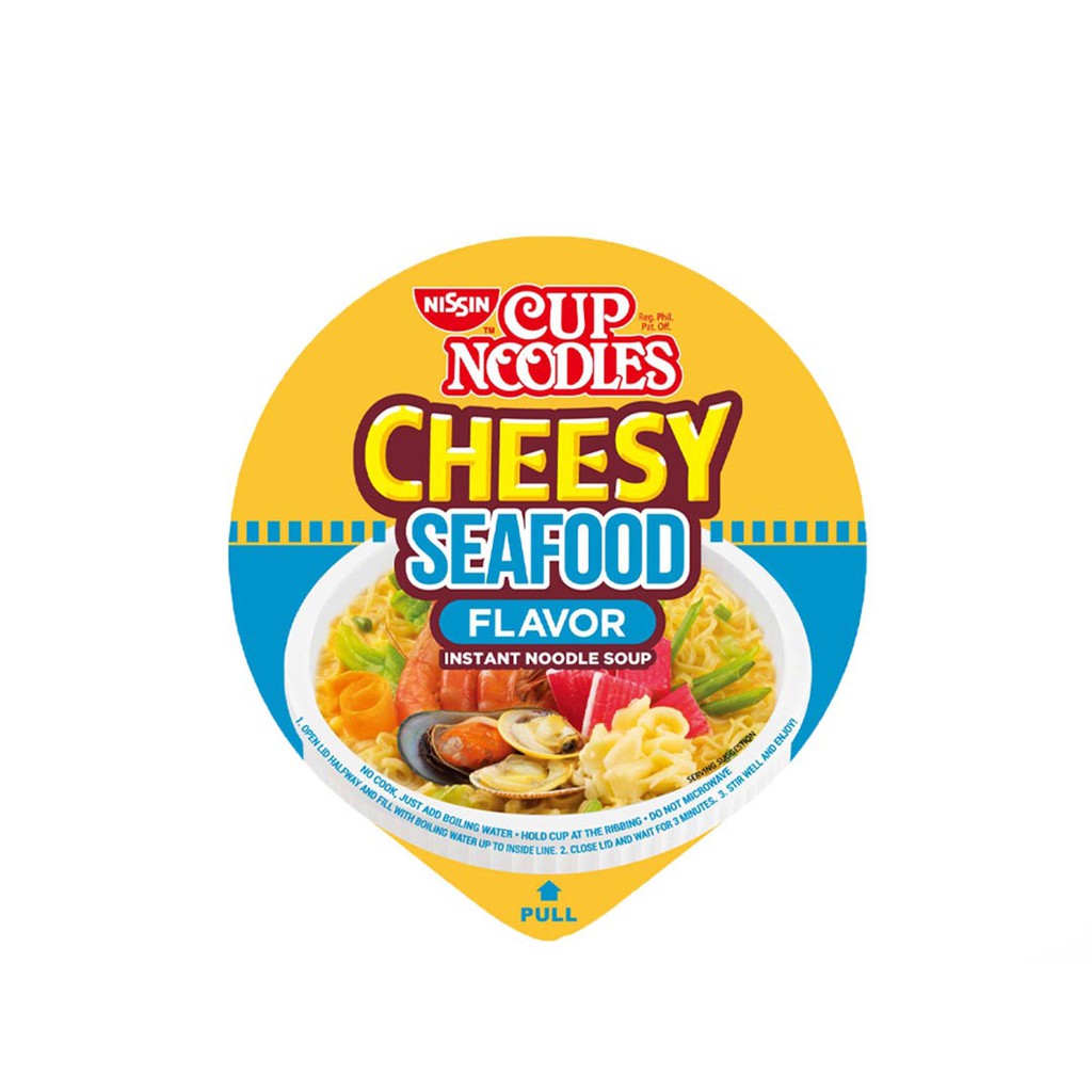 Nissin Cup Noodles Mini Cheesy Seafood Shopee Philippines