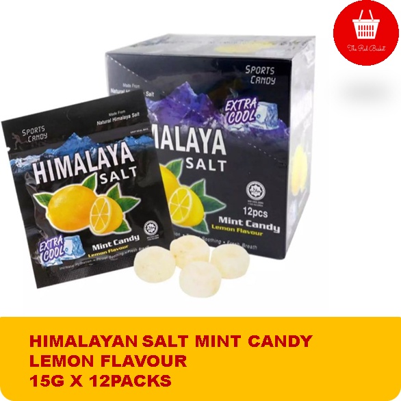 HIMALAYA SALT MINT CANDY LEMON FLAVOR 15G X 12PACKS Shopee Philippines