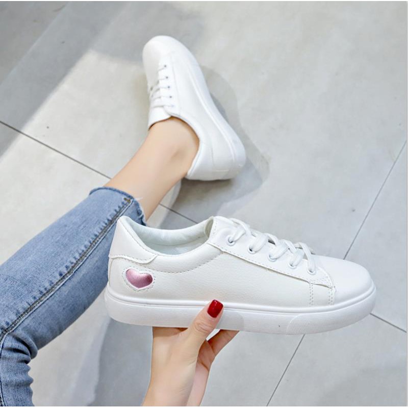 Korean white shoes for women AX58 Shopee Philippines
