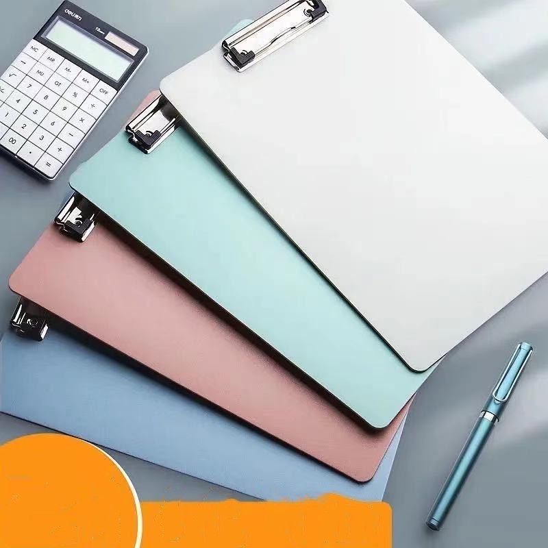 A4 Clip Board Student Writing Pad Hard Board Clip Pad Folder Office