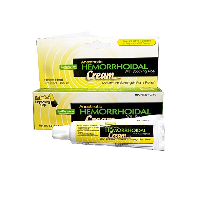 Natureplex Anesthetic Hemorrhoidal Cream 0.9oz Shopee Philippines