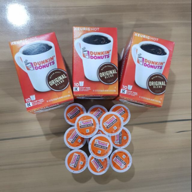 Keurig Kcups Kpods Dunkin Donuts Donut Shop Green Tea Shopee Philippines