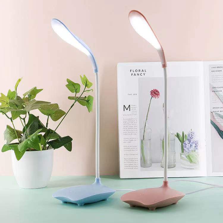 COD POLYFENG Desk Lamp Rechargeable Table Lamp LED Stand Desk Lamp