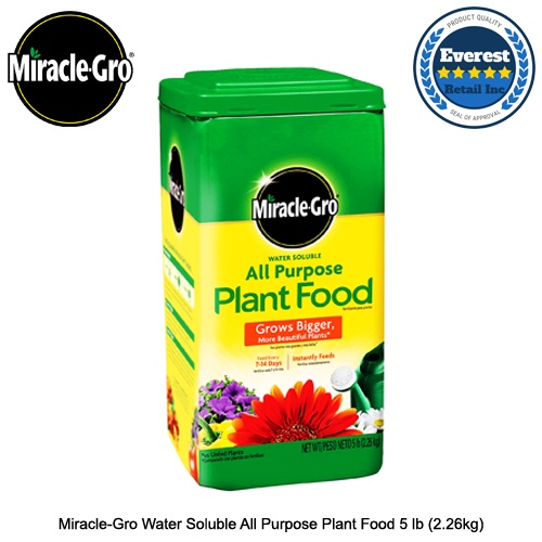 MiracleGro Water Soluble All Purpose Plant Food 5 lb (2.26kg) Shopee