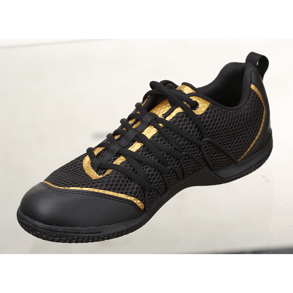 Xiom Footwork 18 Table Tennis Shoes (Black/Gold) Shopee Philippines