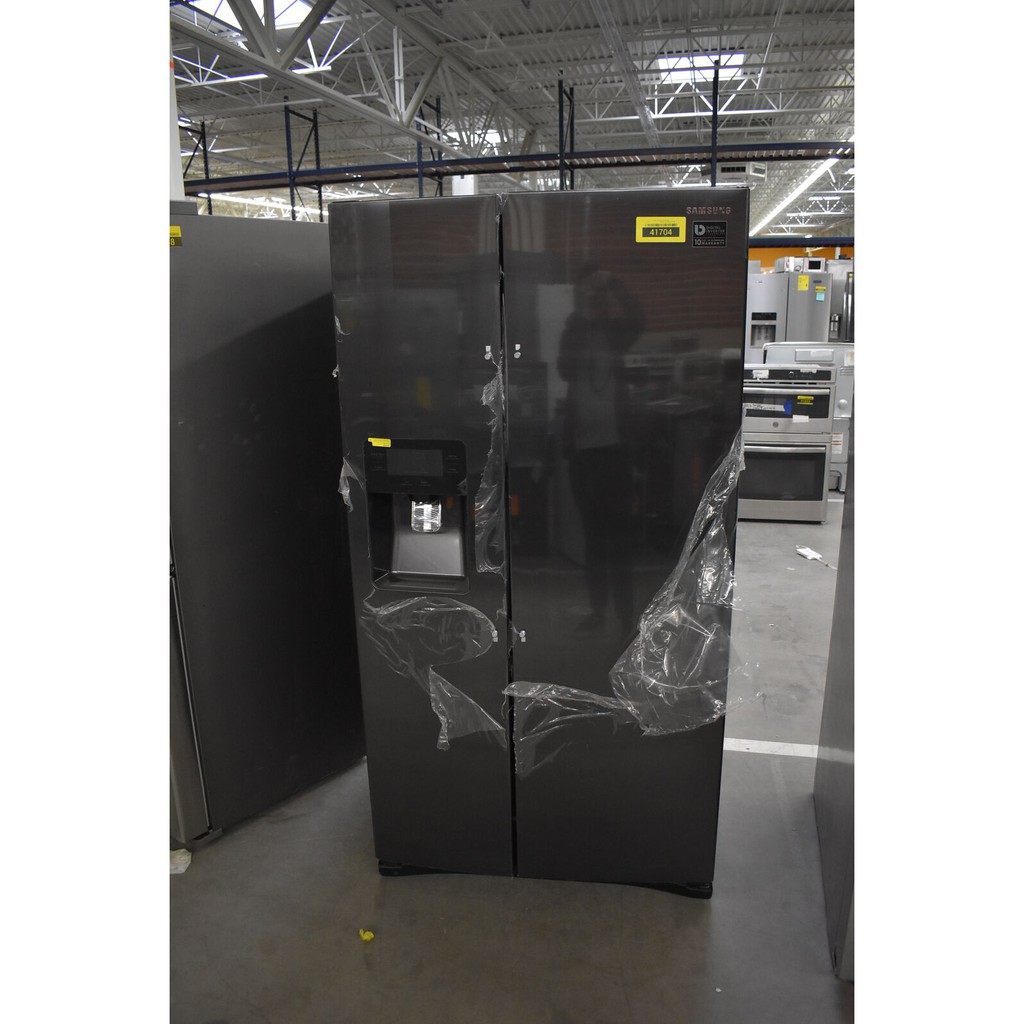 Brand new Samsung RS25H5111SG 36" Black Stainless Sideby