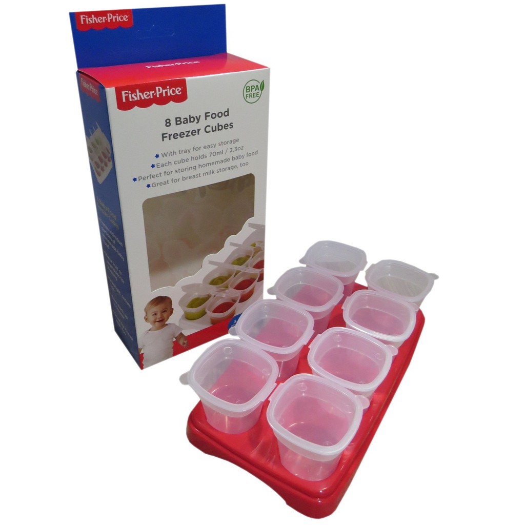 Baby FiveADay Fresh Baby Food Freezer Cubes Reusable & Stackable