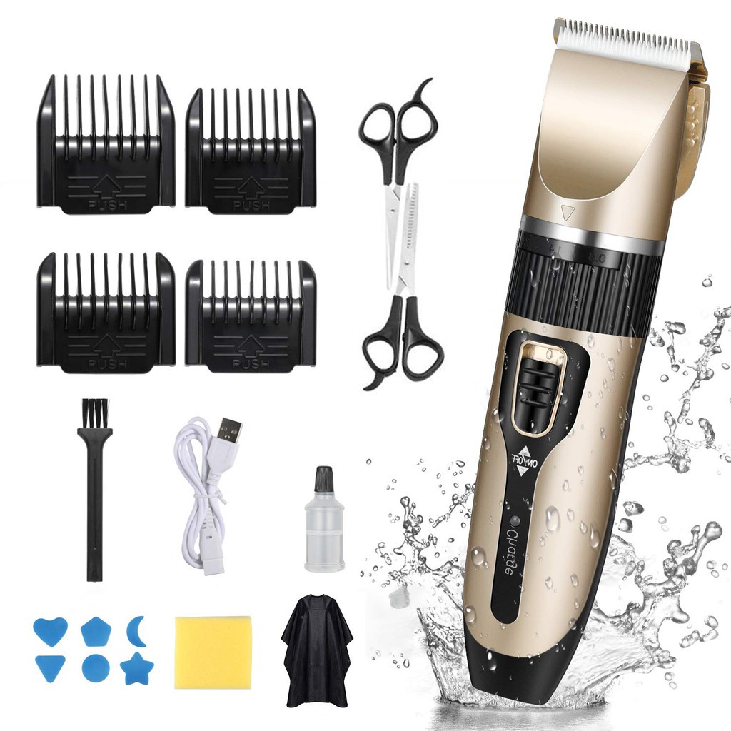 kemie hair clipper Professional Quiet Hair Clippers Cordless