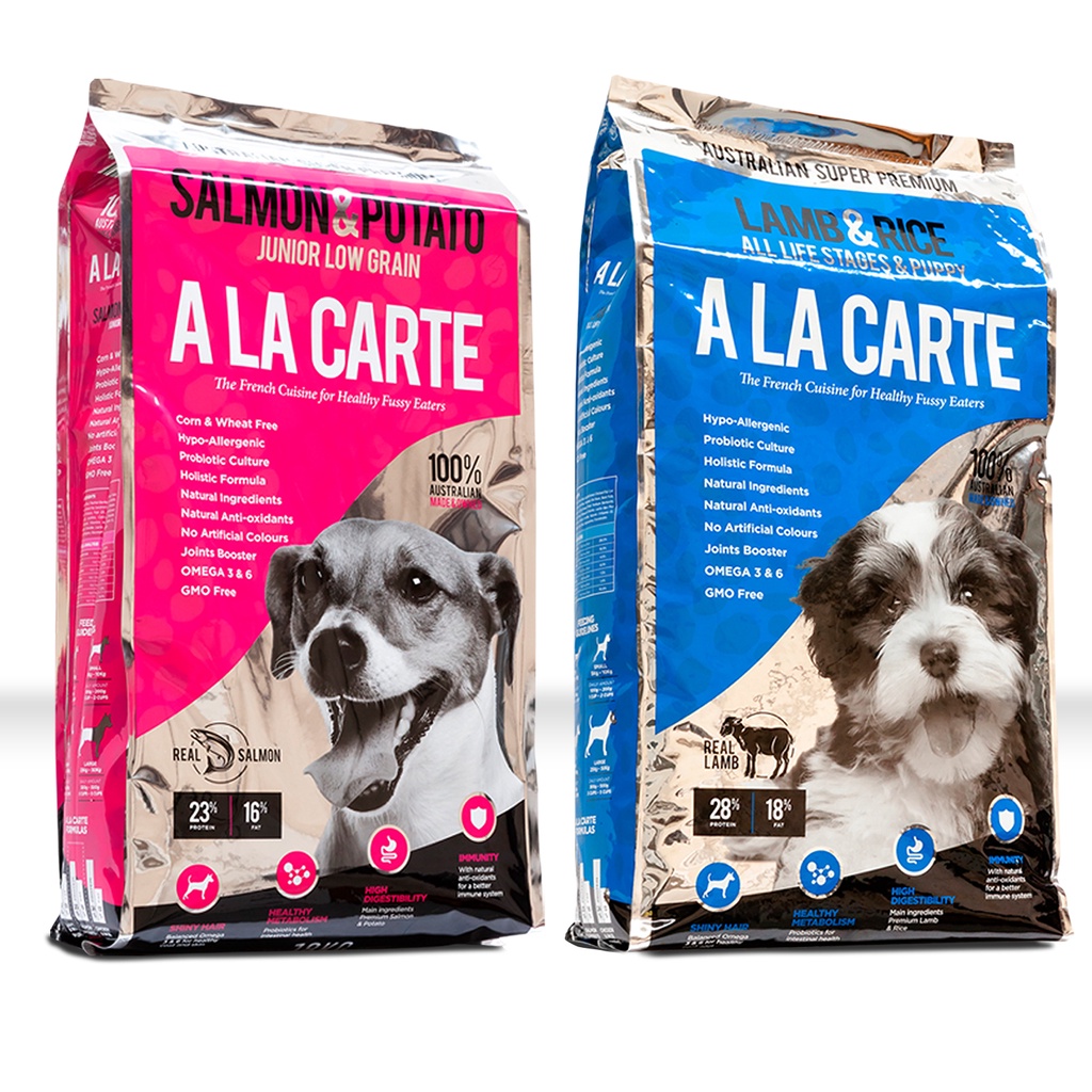 A La Carte Super Premium Dog Food 18 Kg Shopee Philippines
