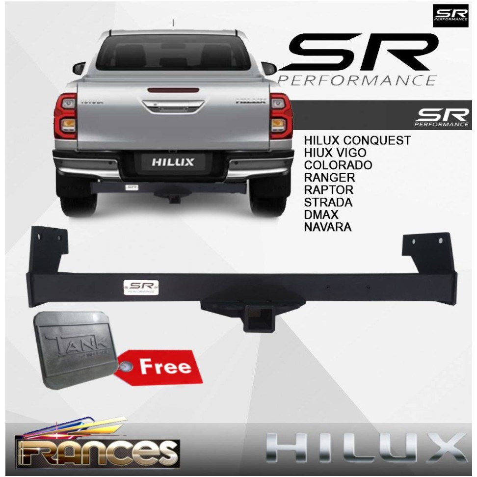 Toyota Hilux / Conquest / Rocco 20162023 Tow Hitch Receiver bike