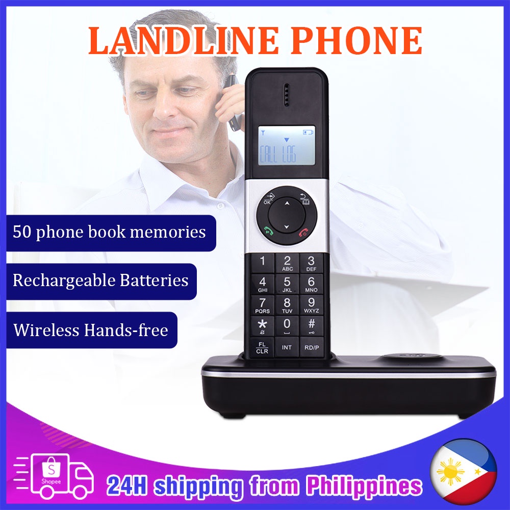 Digital Cordless Phone Landline Telephone Office Home Landline Phone