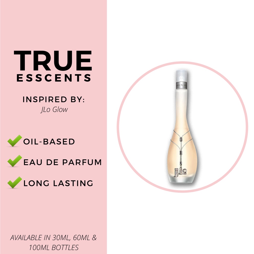 True Esscents (Jlo Glow) Oil based Perfume for women long lasting 30ml