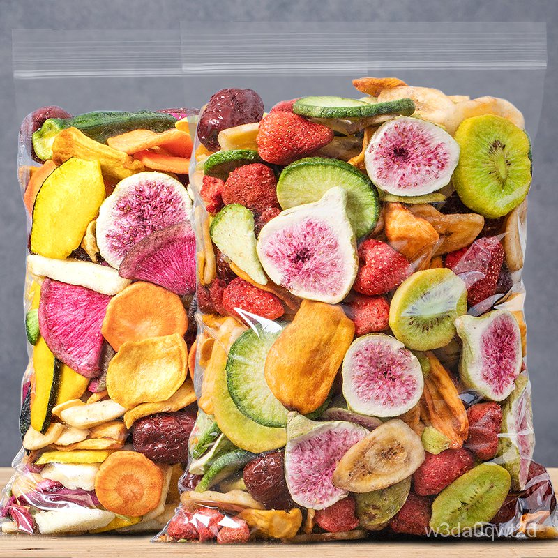 FreezeDried Fruit Comprehensive Fruit and Vegetable Crisps500gBagged