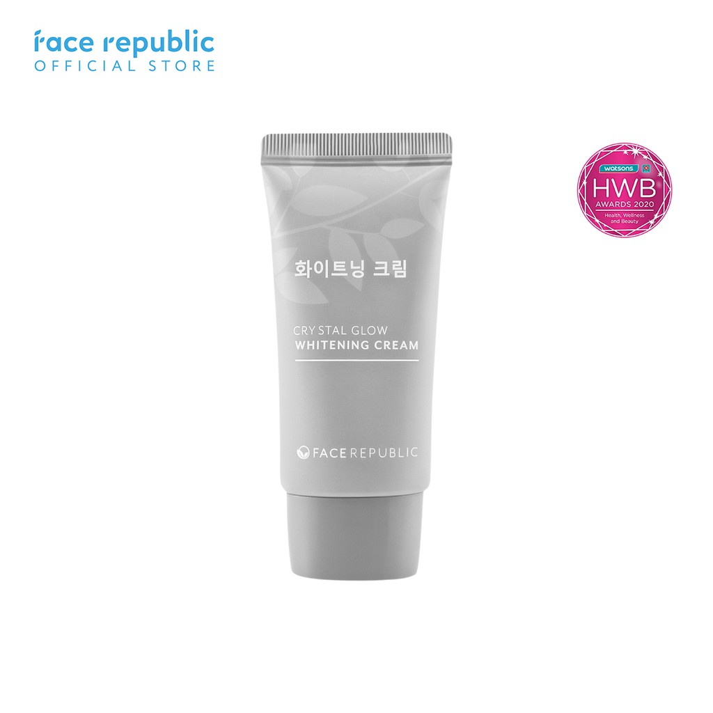 Face Republic Crystal Glow Whitening Cream 30mL Shopee Philippines