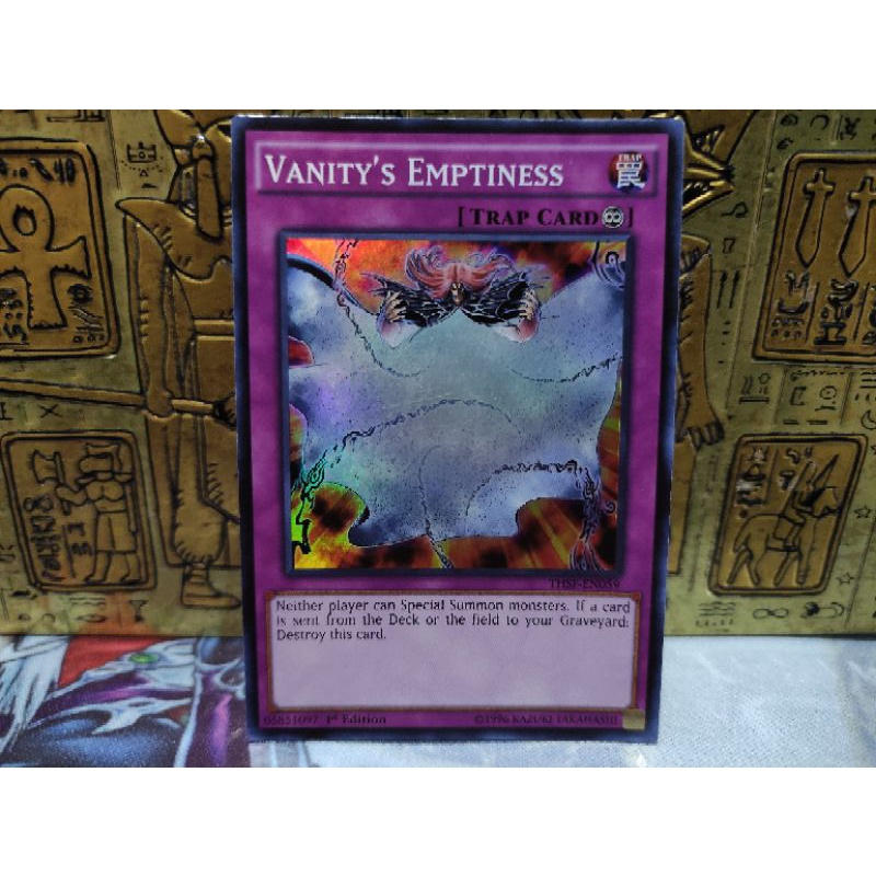 Vanity's Emptiness (Super Rare) YuGiOh! Shopee Philippines