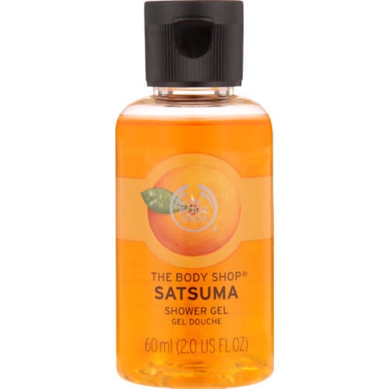 The Body Shop Satsuma Shower Gel 60ml small Travel size Shopee