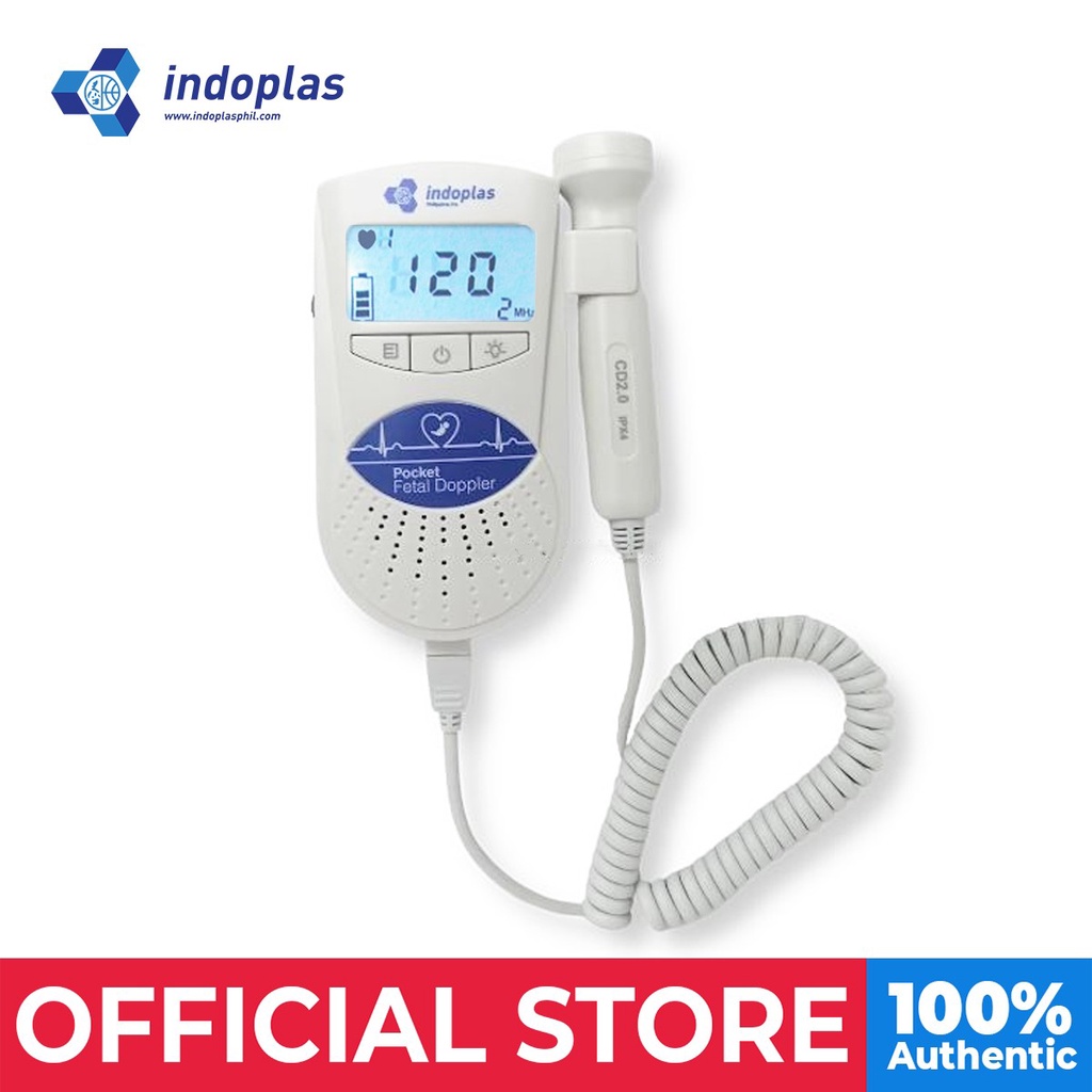 Indoplas Pocket Fetal Doppler Sonoline B 2A1 Shopee Philippines