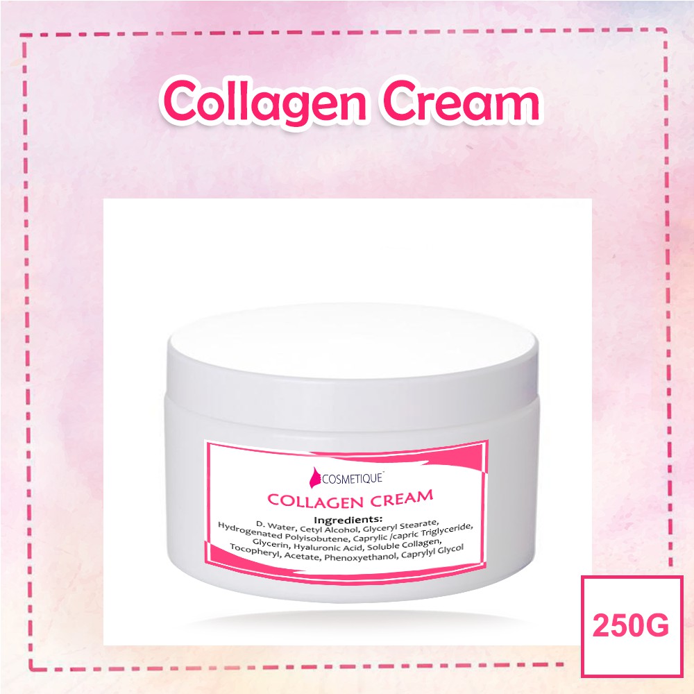 Collagen and Elastin Cream Facial Cream Anti Aging Cream 250g Shopee