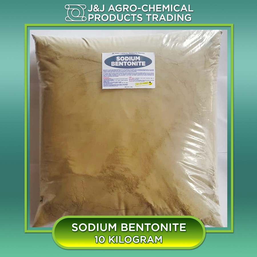 10 Kg. High Quality Sodium Bentonite / Pond Sealant Bentonite Shopee