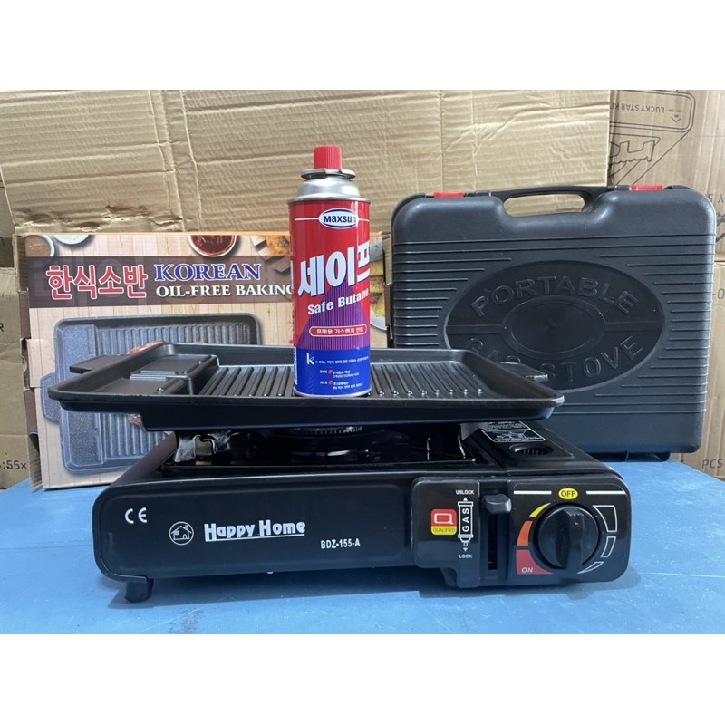 samgyupsal grill pan Samgyupsal set (portable gas stove and rectangle