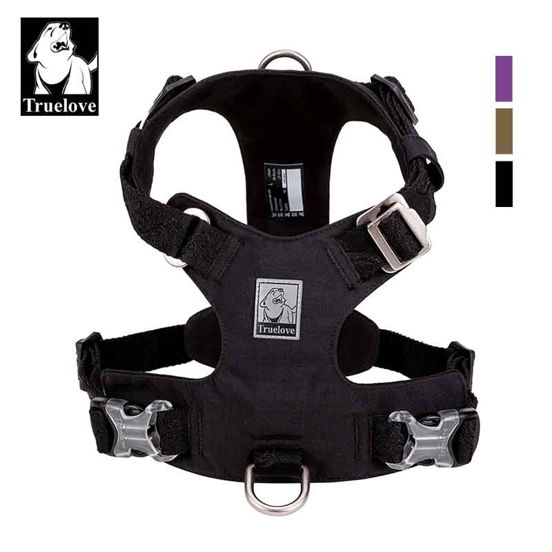 TRUELOVE Waterproof Dog Harness Lightweight Durable Nylon Pet Dog Vest