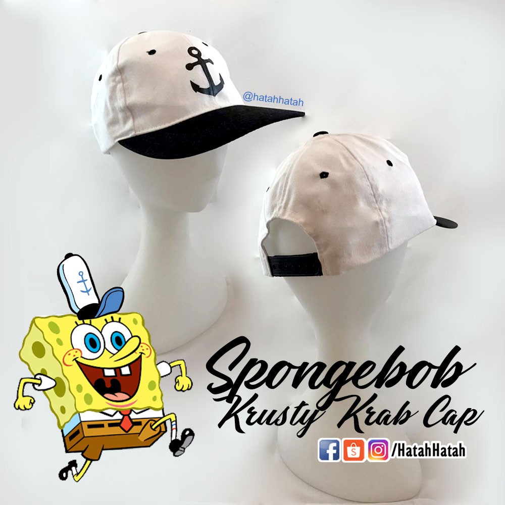 Spongebob Krusty Krab Cap Shopee Philippines