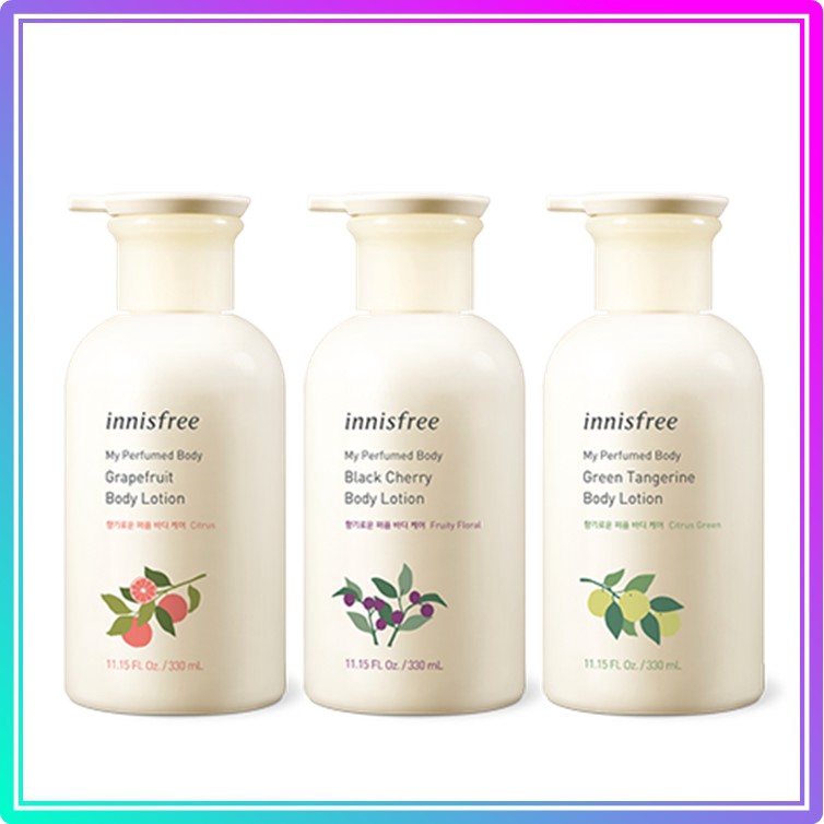 innisfree My Perfumed Body Lotion 330mL Shopee Philippines