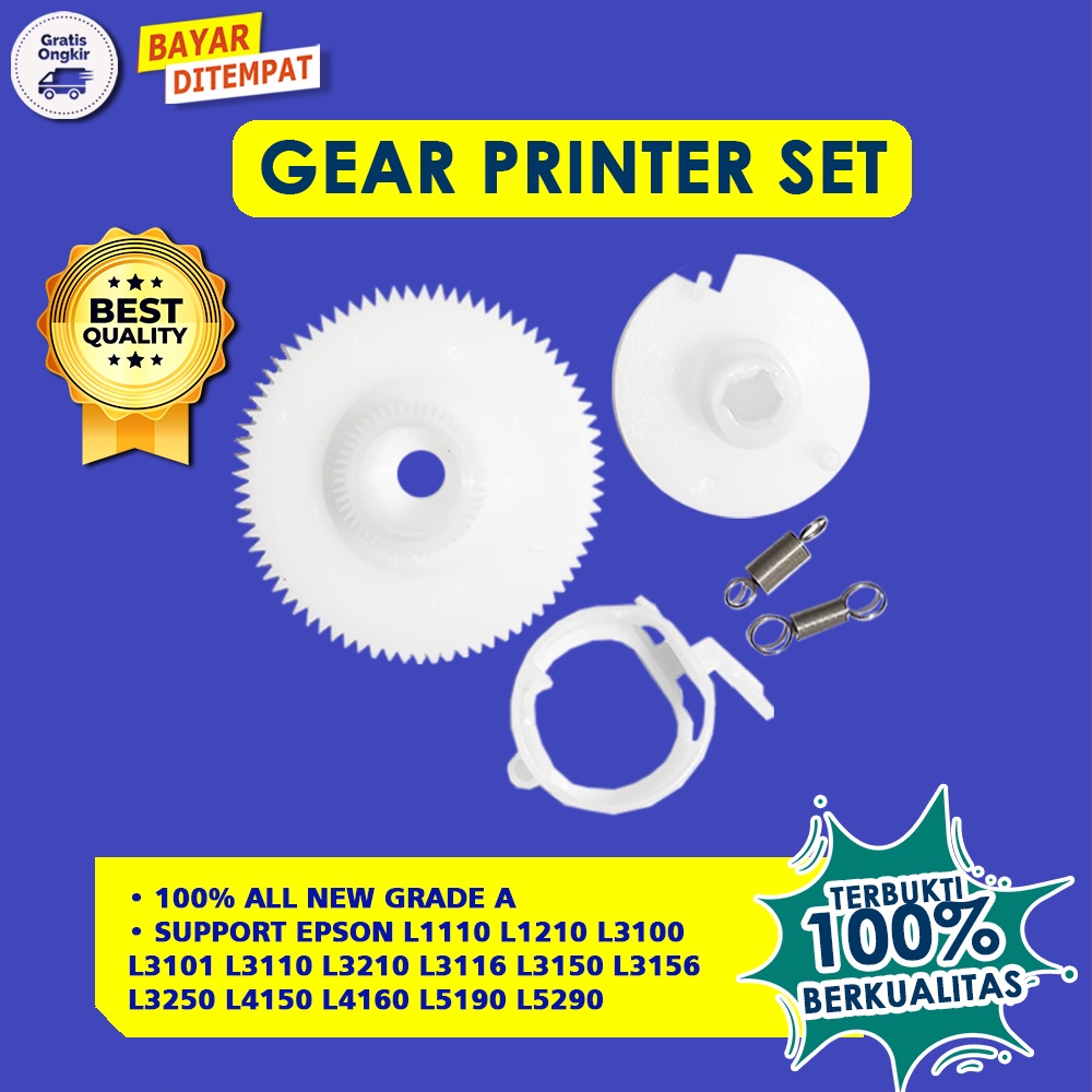 Clutch Gear Kit Epson L1110 L1210 L3110 L3116 L3210 L3150 L1250 L3100