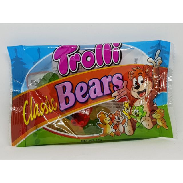 Trolli Classic Bears Gummi Candy Halal Certified 100g