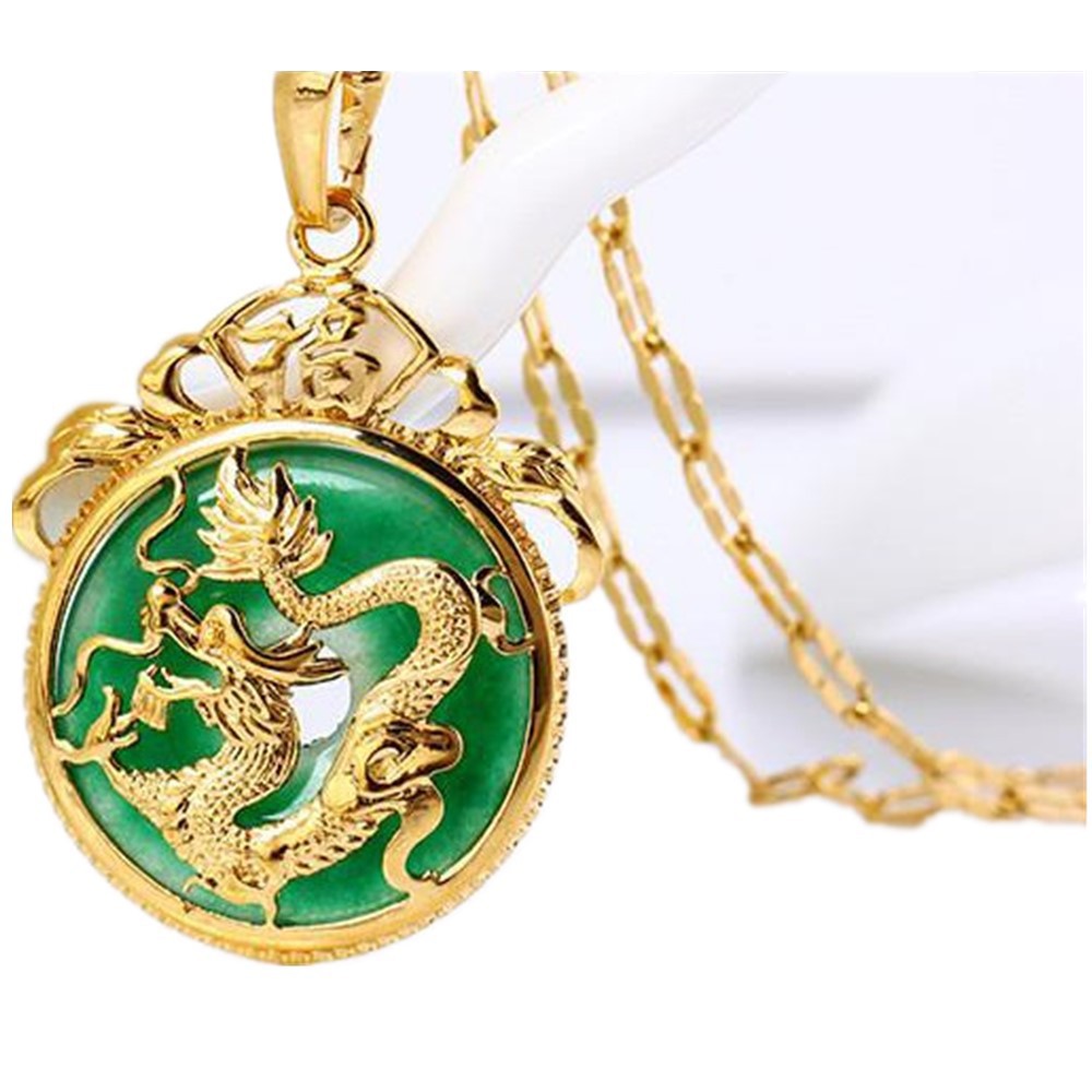 Tyaa Jewelry Bangkok 24k Gold Plated Dragon Necklace Shopee Philippines