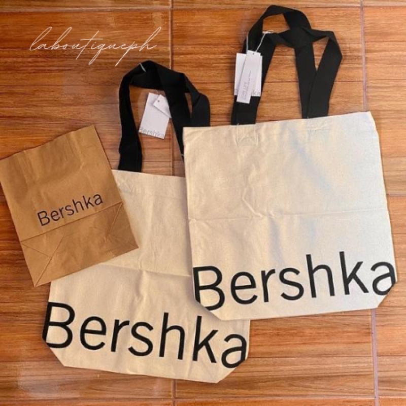 Bershka Tote Bag Authentic Shopee Philippines
