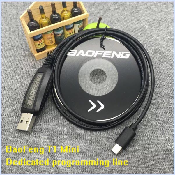 BAOFENG BFT1 Mini dedicated USB Programming Cable With CD Shopee