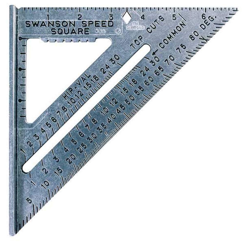 Swanson Tool S0101 7inch Speed Square Layout Tool w/Book Shopee
