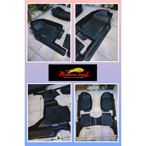 2012 2022 Ford Ranger Deep Dish Matting 5D EXTENDED SIDE Shopee