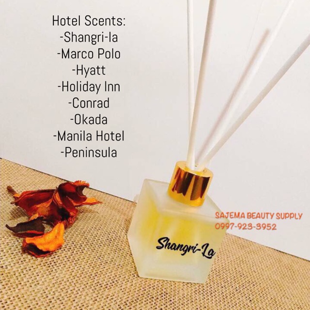 Hotel Scented Reed Diffuser Scents 50ml Shopee Philippines
