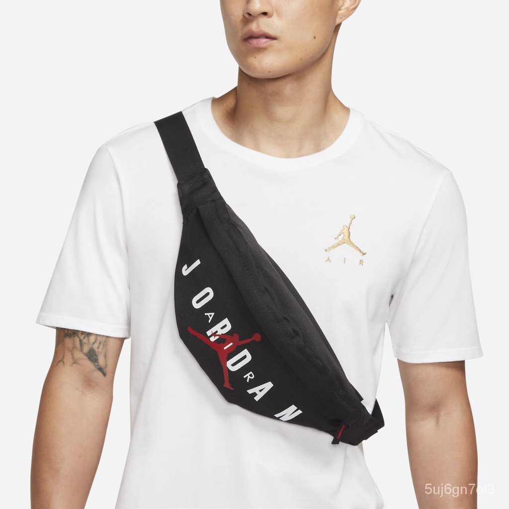 Nike Waist Bag Jordan Jumpman Men Women Style Flying Man Diagonal Cross