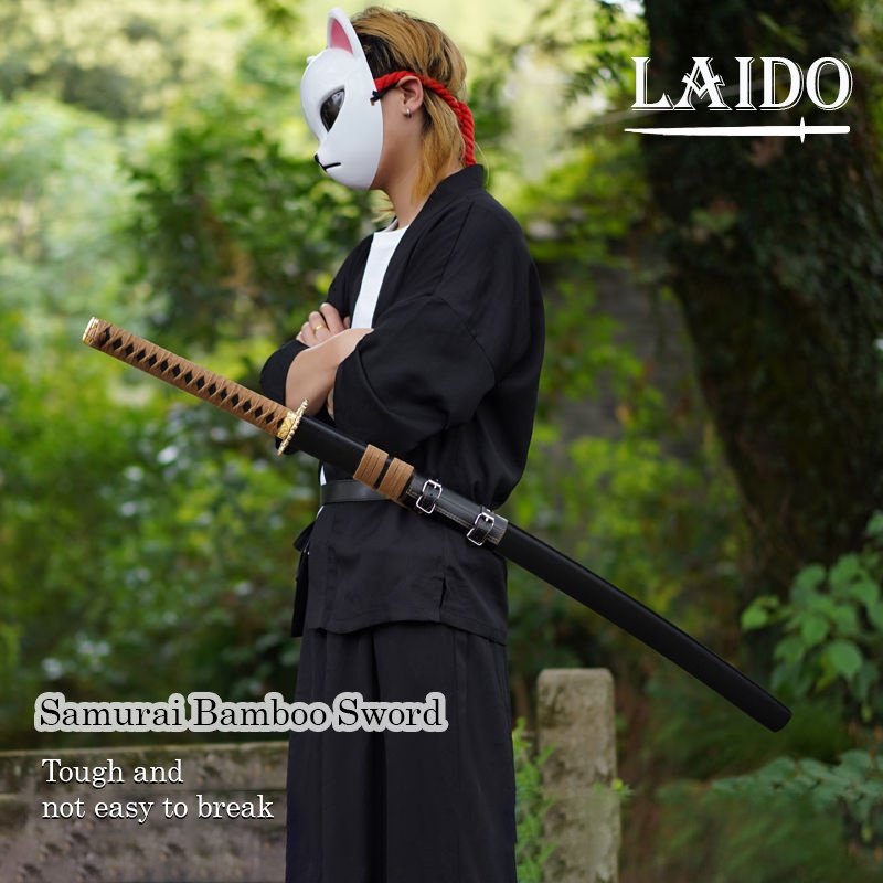 Iaido Practice Wooden Sword With Scabbard Katana Japanese Katana Wooden