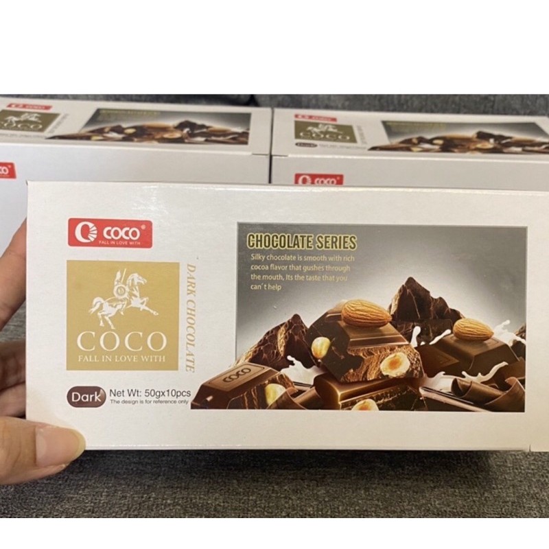 COCO Dark Chocolate 50g Per Bar (1Box) Shopee Philippines
