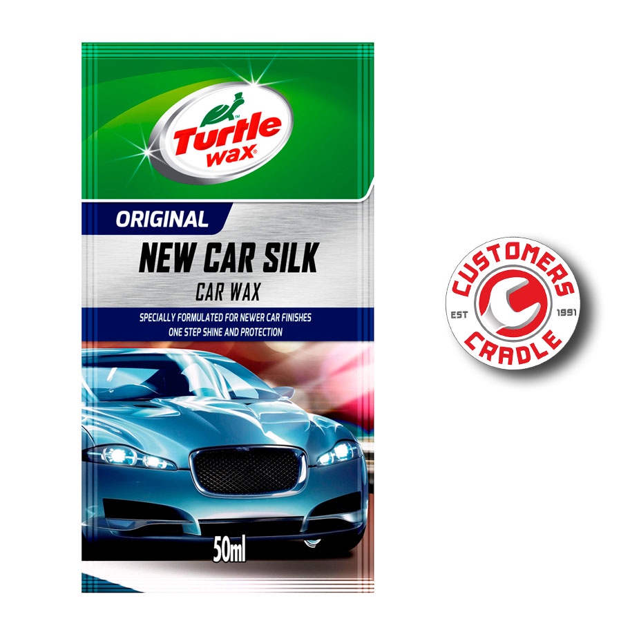 Turtle Wax Original New Car Silk Car Wax Sachet (50 ml) Shopee