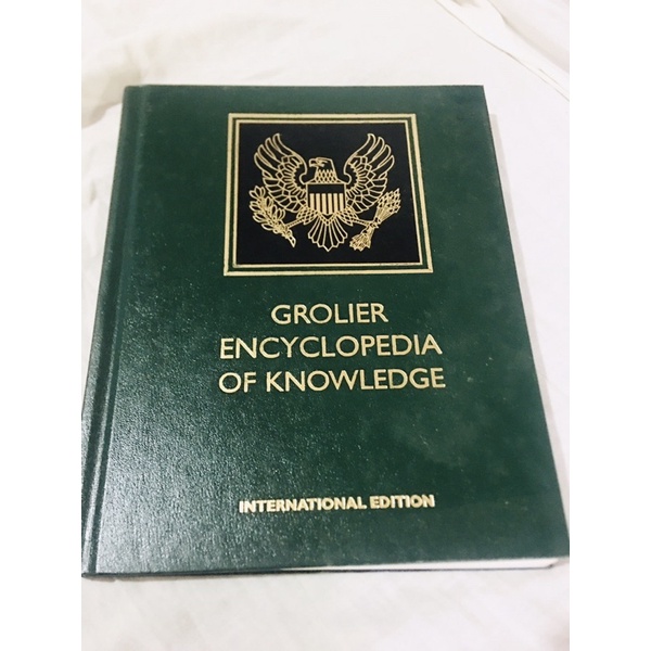 GROLIER ENCYCLOPEDIA with DICTIONARY COMPLETE SET Shopee Philippines
