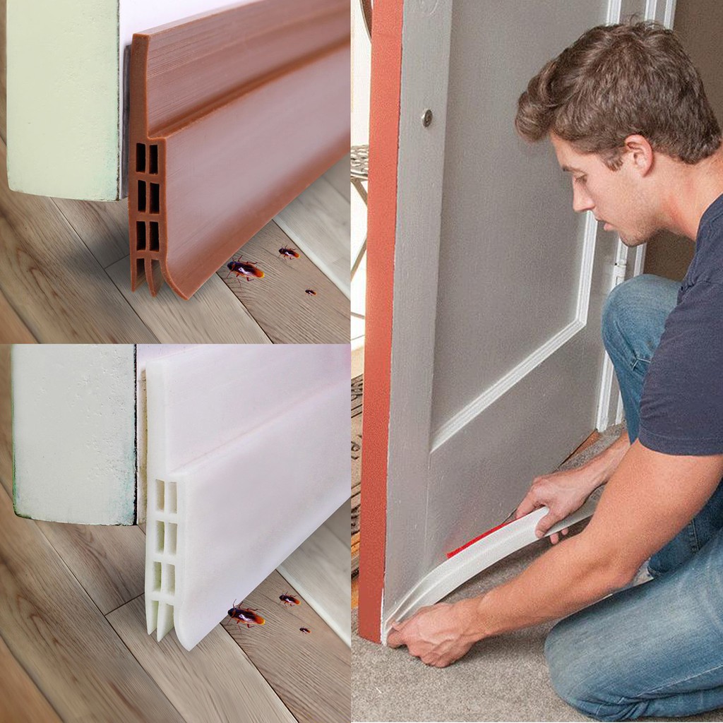 selfadhesive silicone door under the water stopper rubber strip door